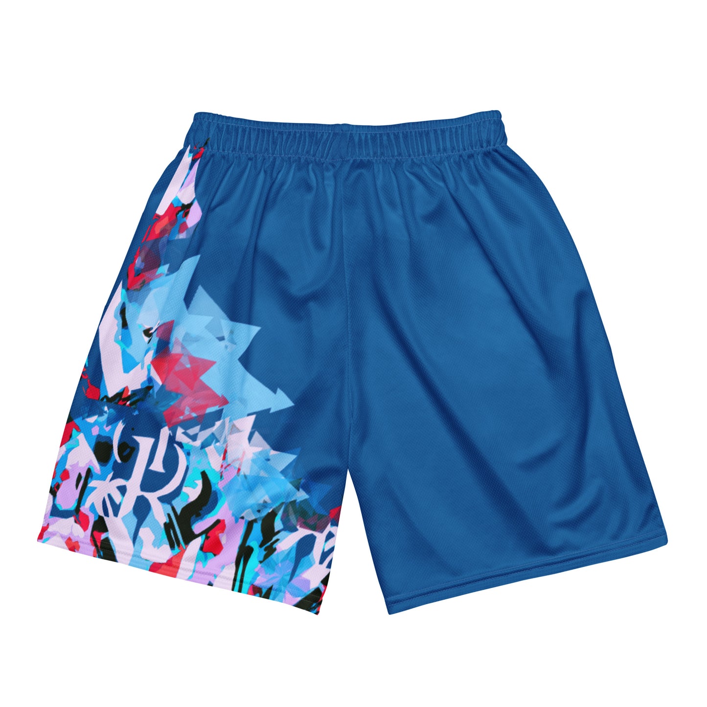 BR Blue mesh shorts