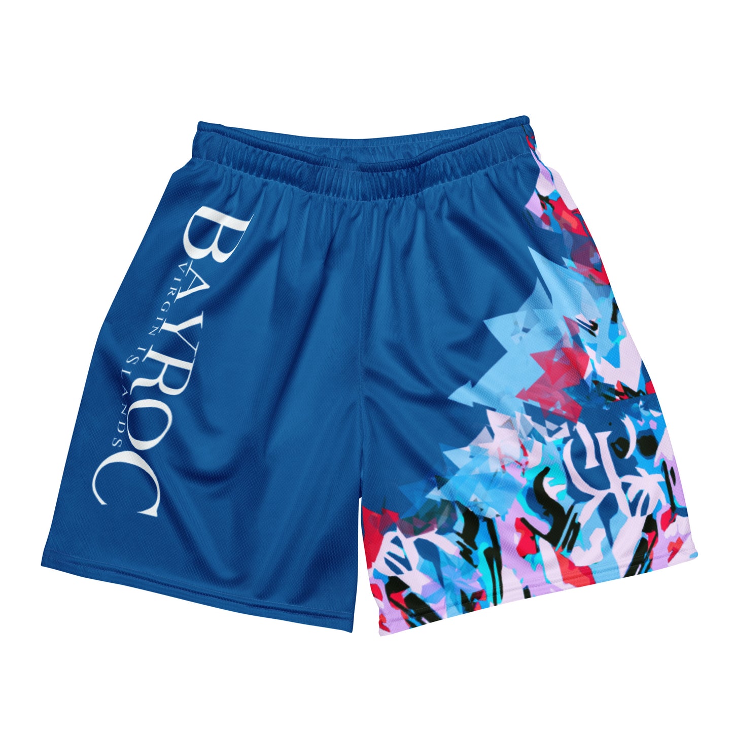 BR Blue mesh shorts