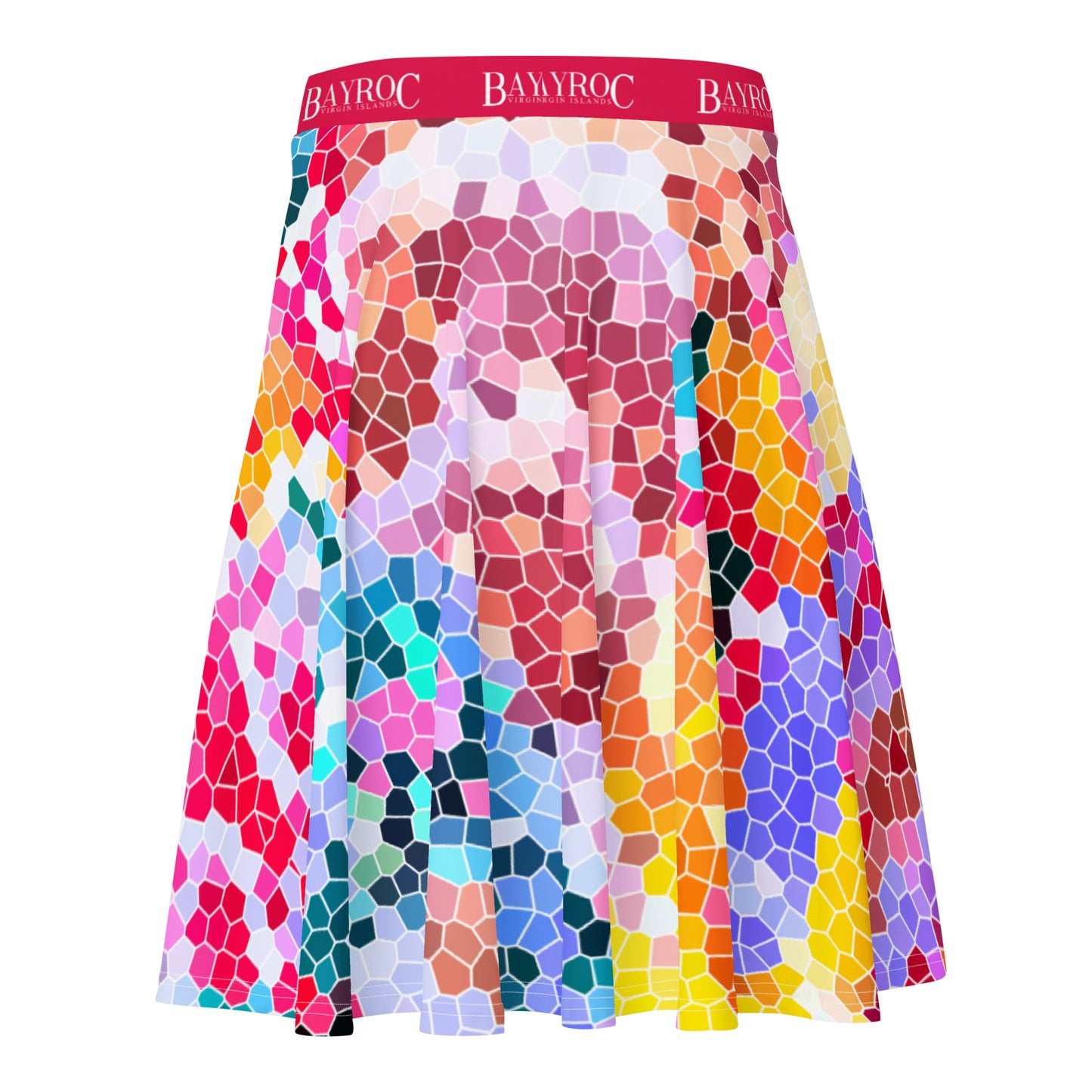 Gaudi Red Skater Skirt