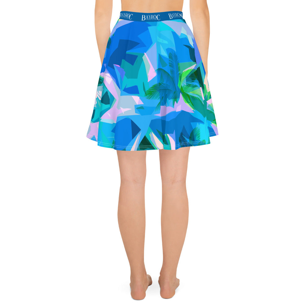 Sea Blue Skater Skirt