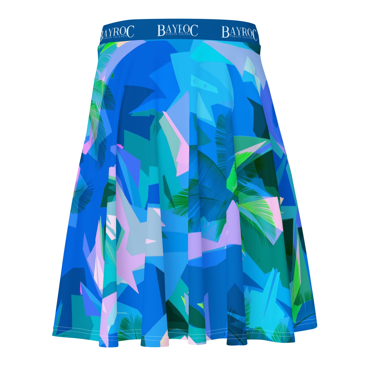 Sea Blue Skater Skirt