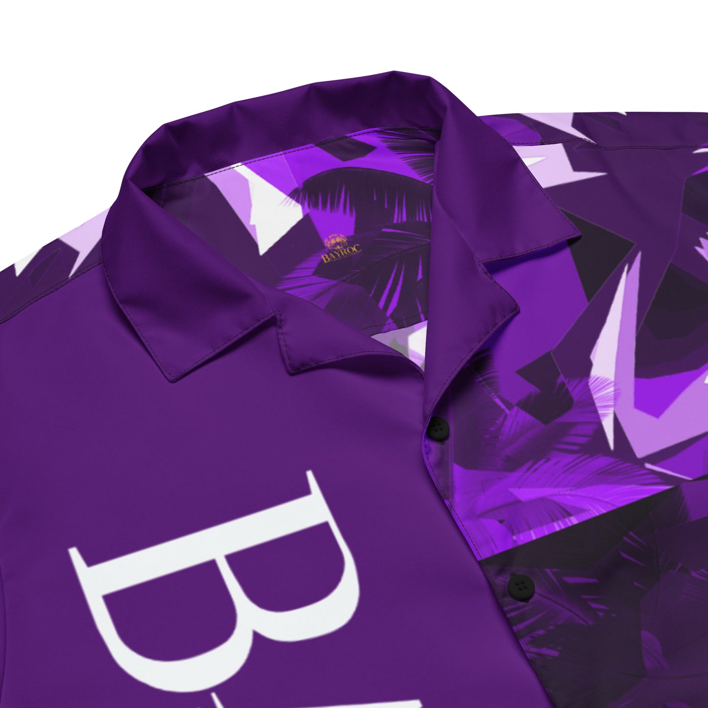 Purple button up