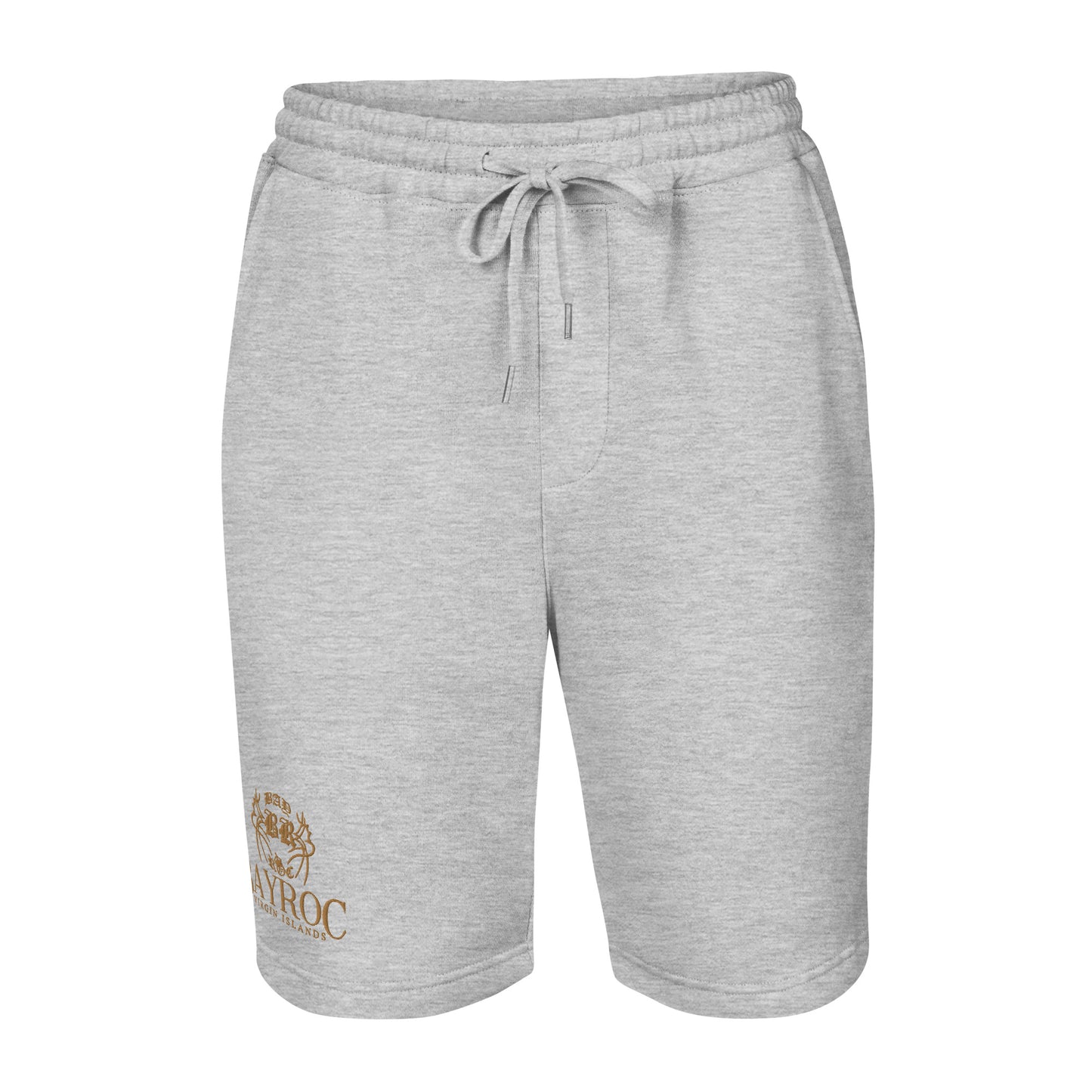 Embroidery fleece shorts