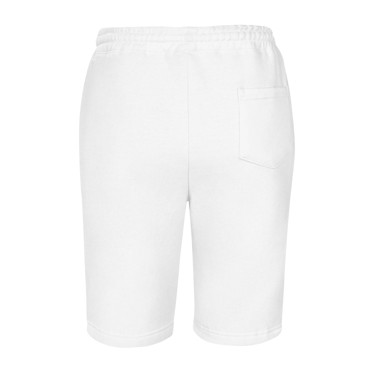 Embroidery fleece shorts