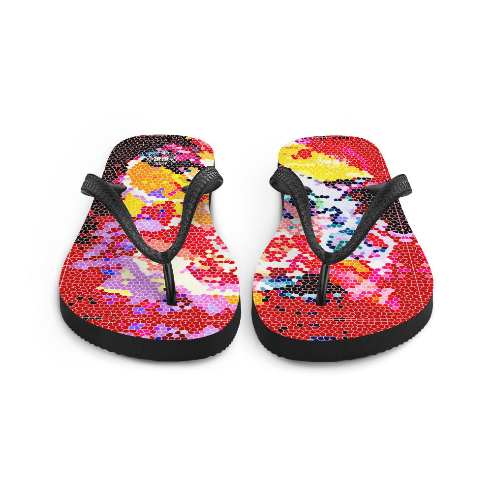 Gaudi Red Flip-Flops