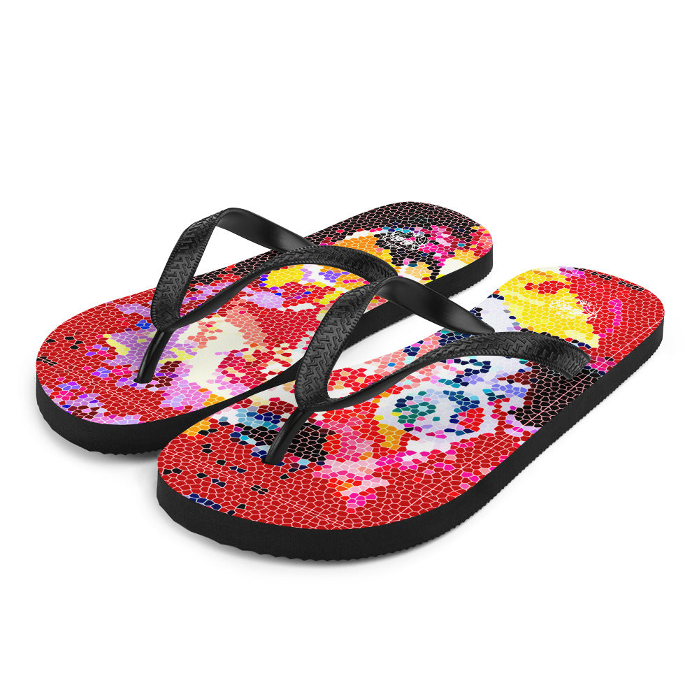 Gaudi Red Flip-Flops
