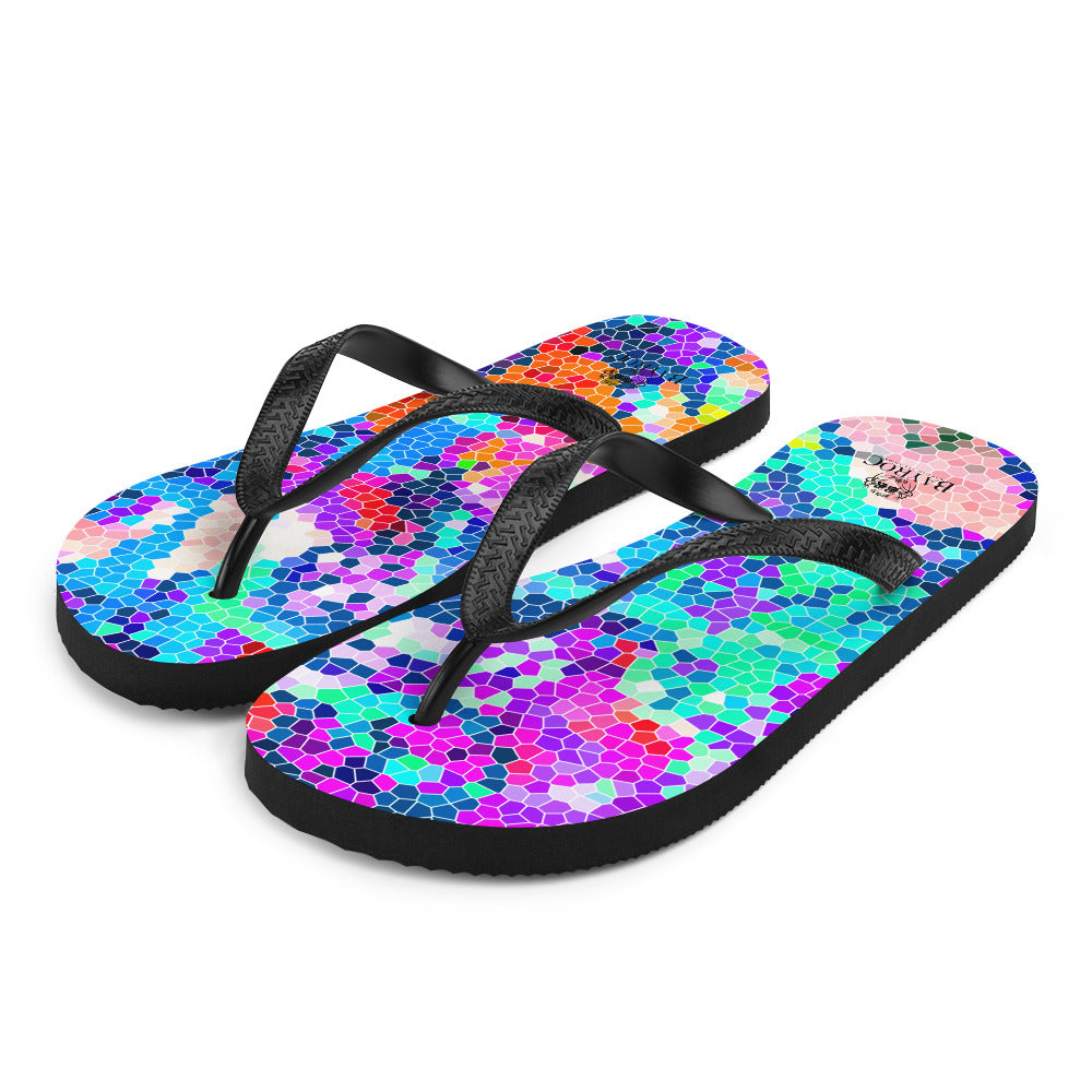 Gaudi Blue Flip-Flops