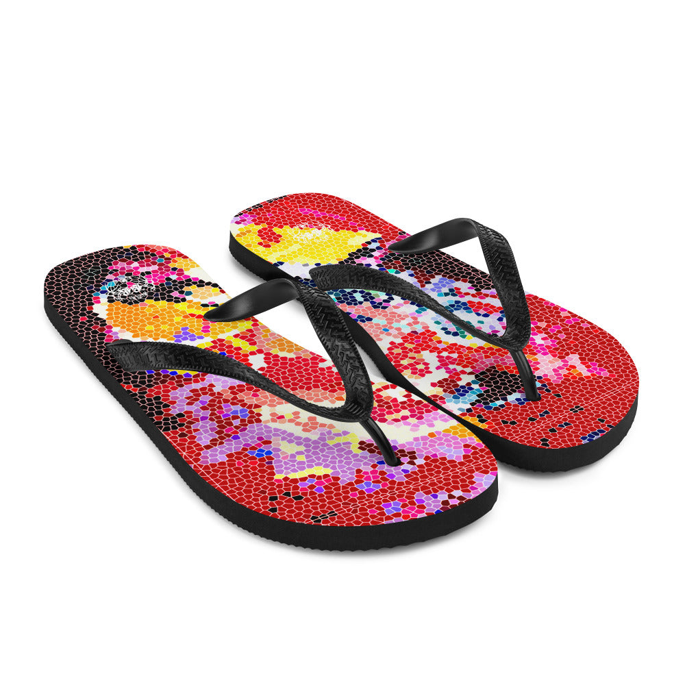 Gaudi Red Flip-Flops