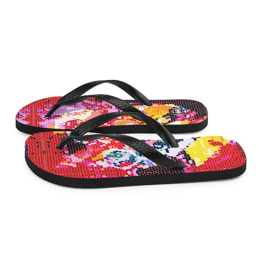 Gaudi Red Flip-Flops
