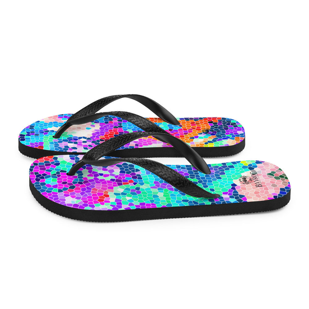 Gaudi Blue Flip-Flops