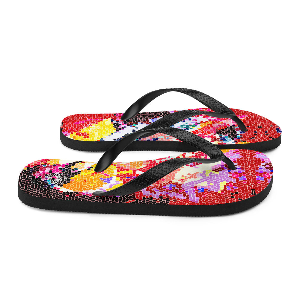 Gaudi Red Flip-Flops