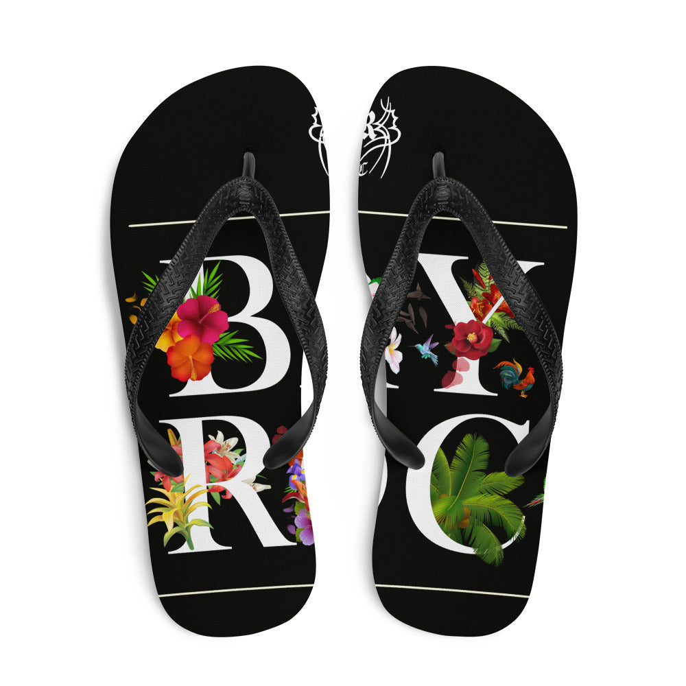 Floral Flip-Flops