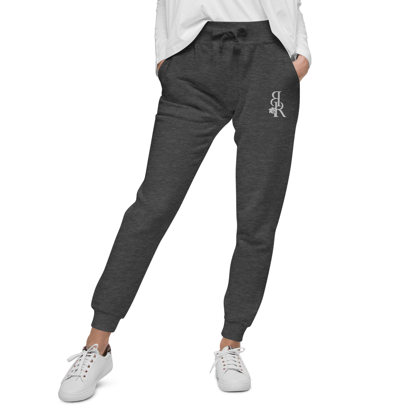 "BR" fleece sweatpants