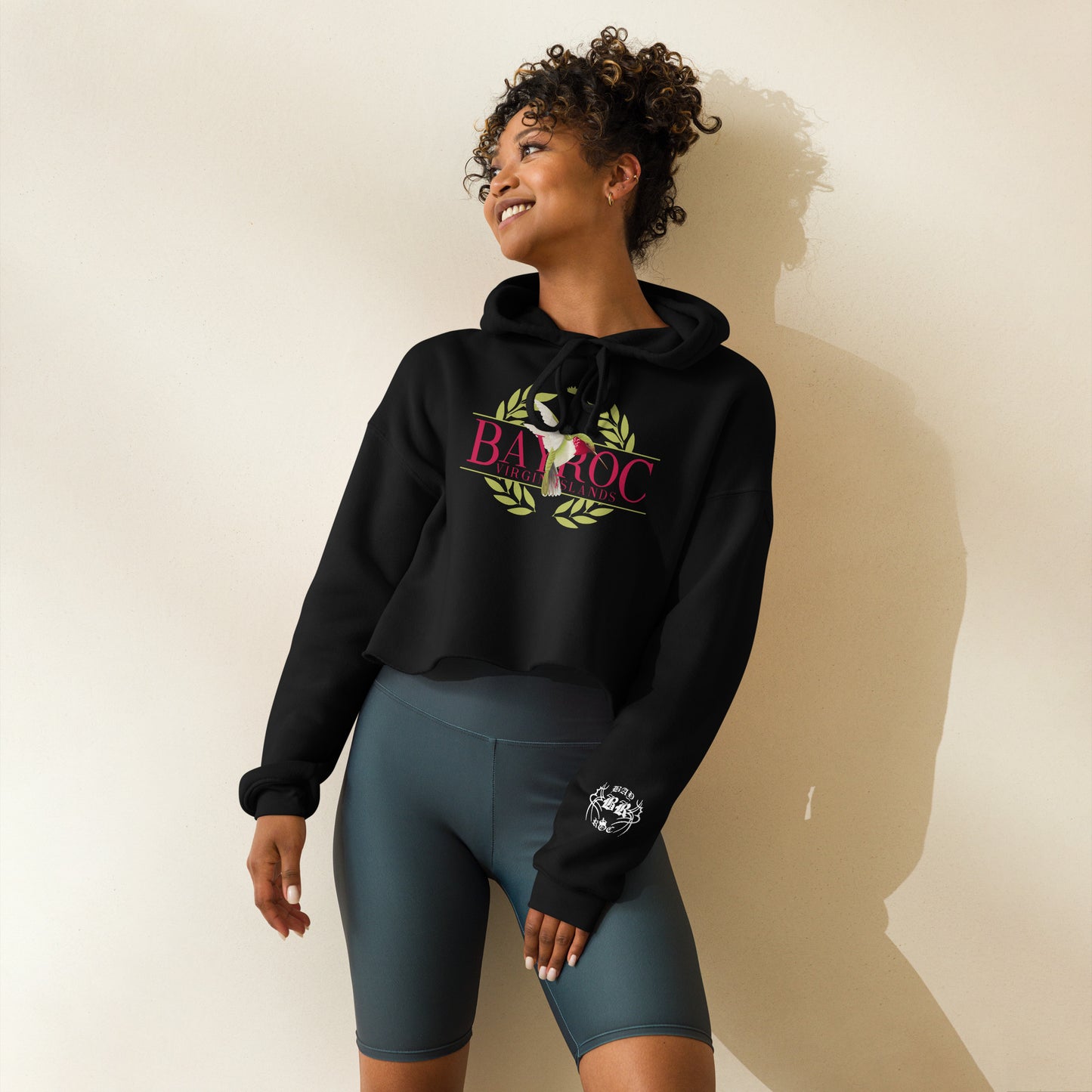 Hummingird Crop Hoodie