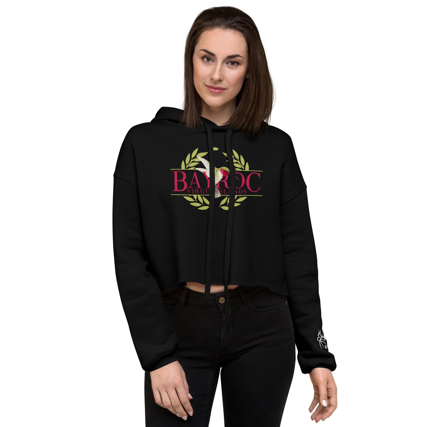 Hummingird Crop Hoodie