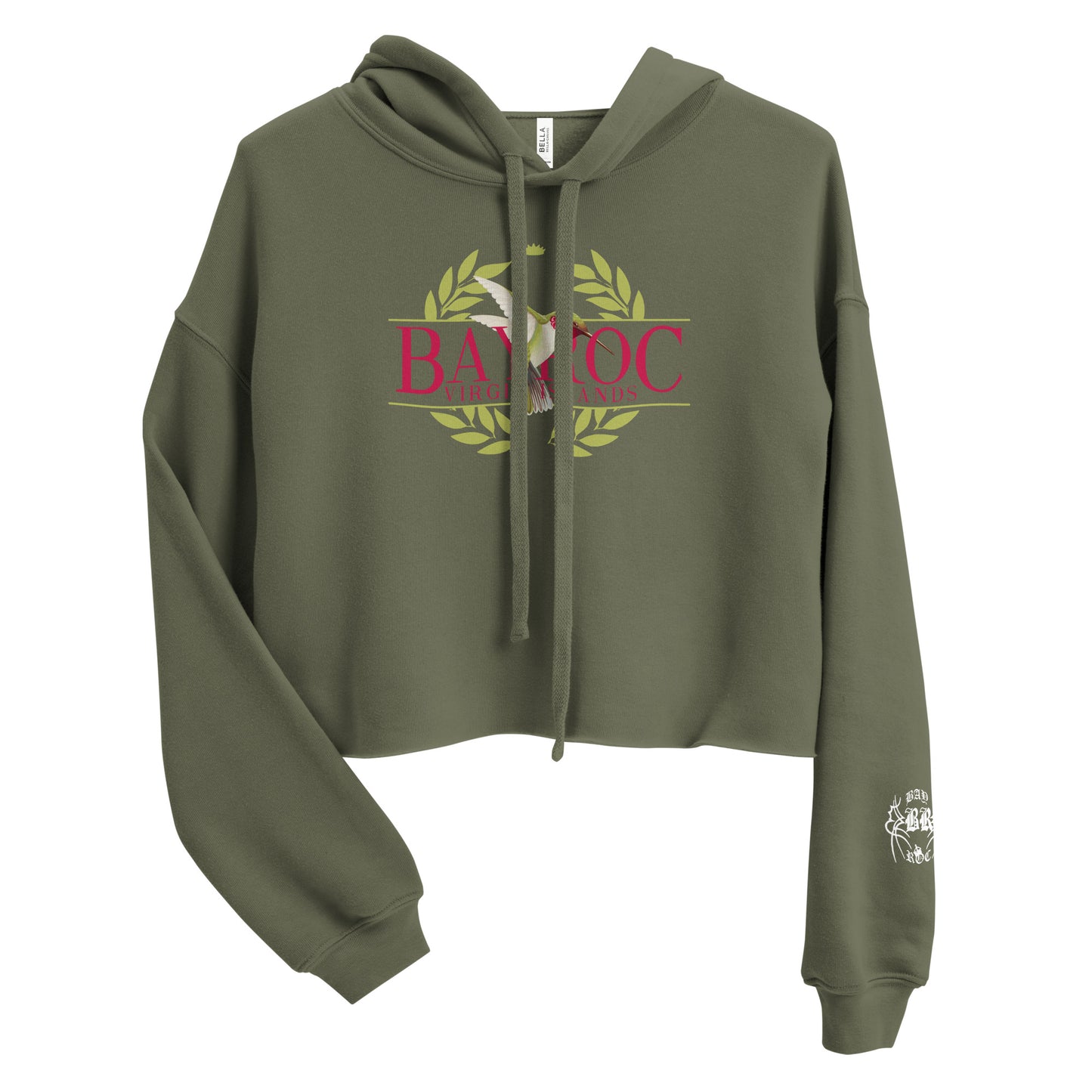 Hummingird Crop Hoodie