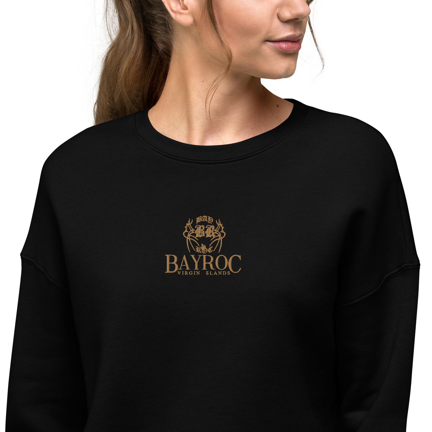 "Island Style" Crop Sweatshirt