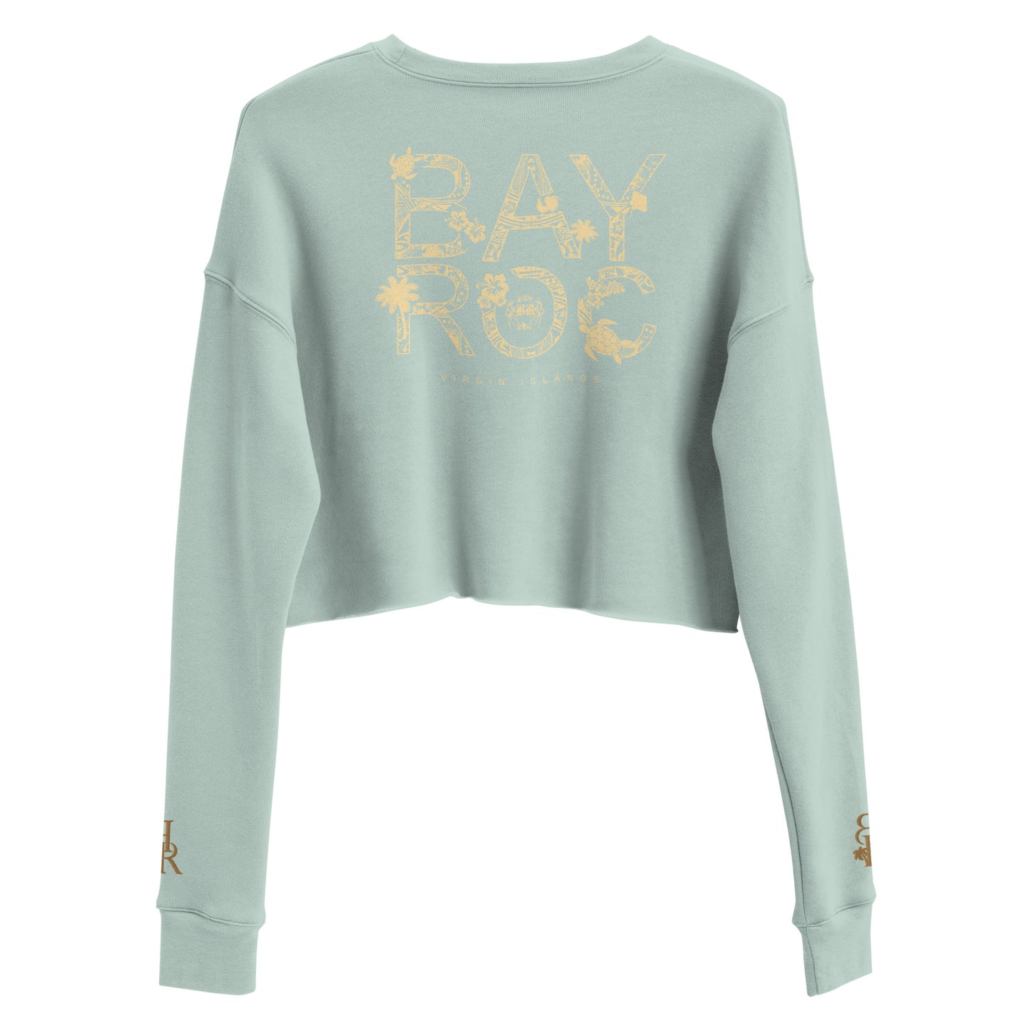 "Island Style" Crop Sweatshirt