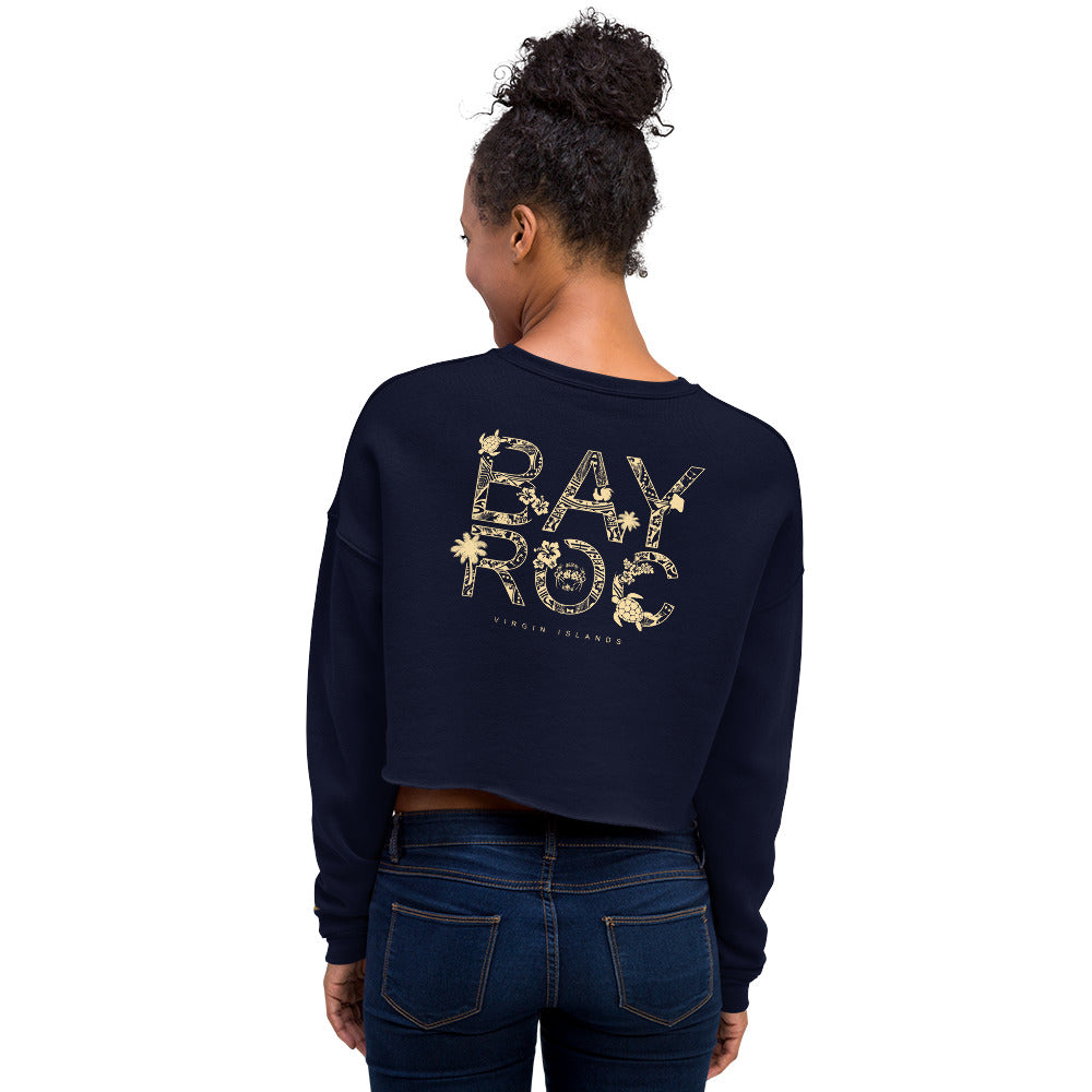 "Island Style" Crop Sweatshirt