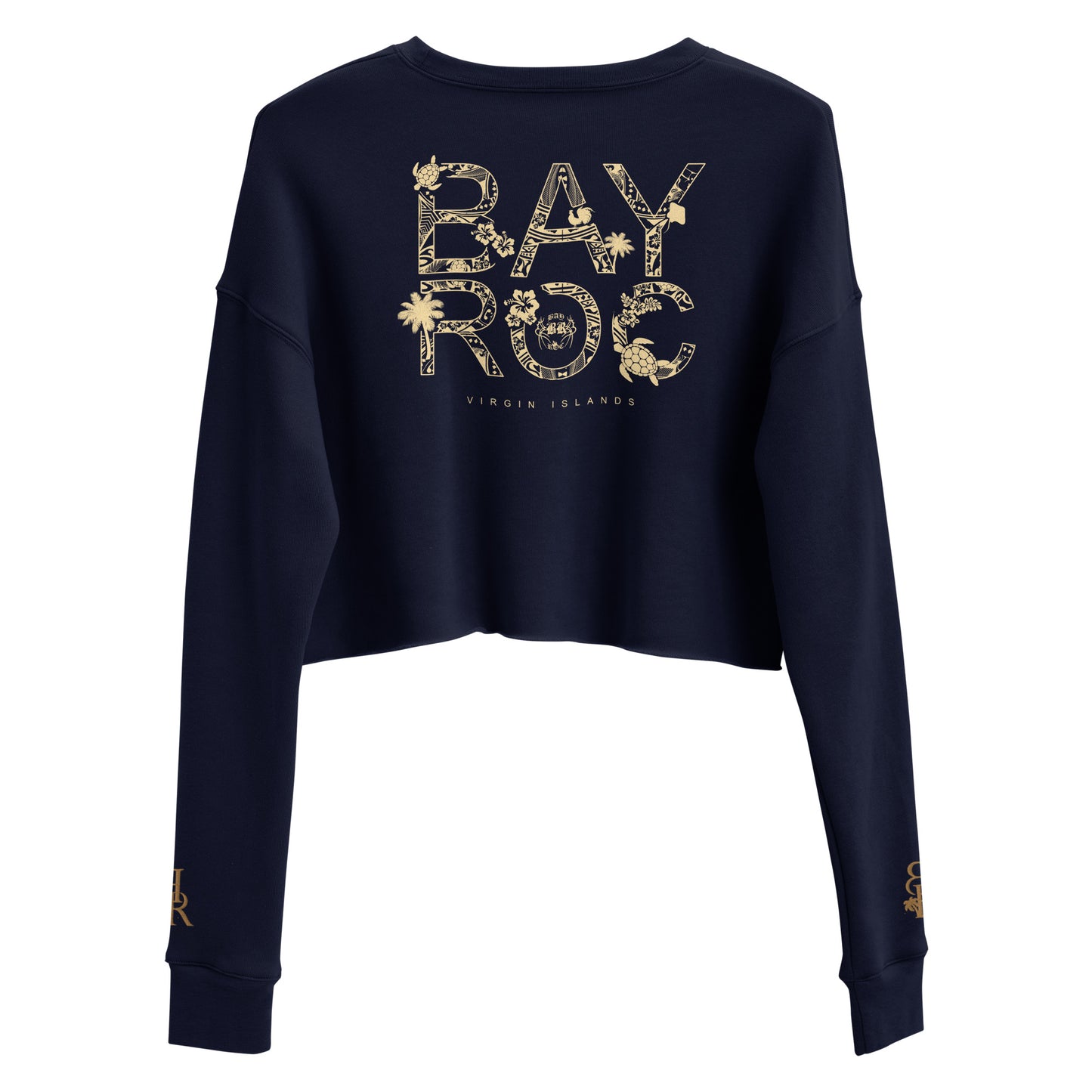 "Island Style" Crop Sweatshirt