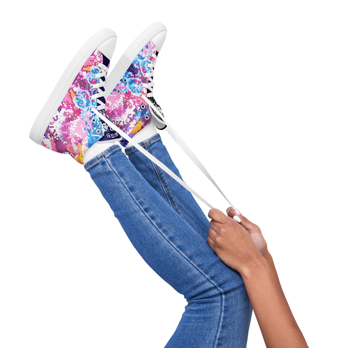 Women’s Gaudi Blue high tops