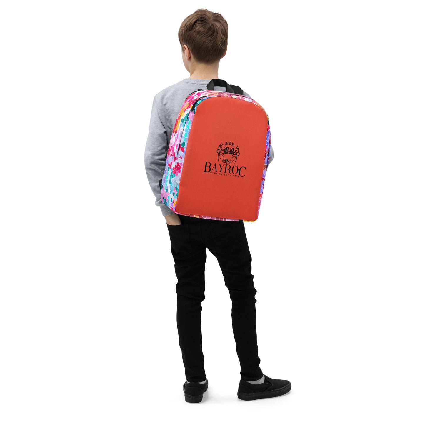 Gaudi Red Minimalist Backpack