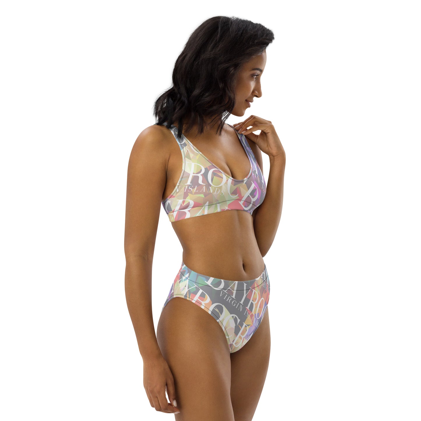 Pastel BR high-waisted bikini