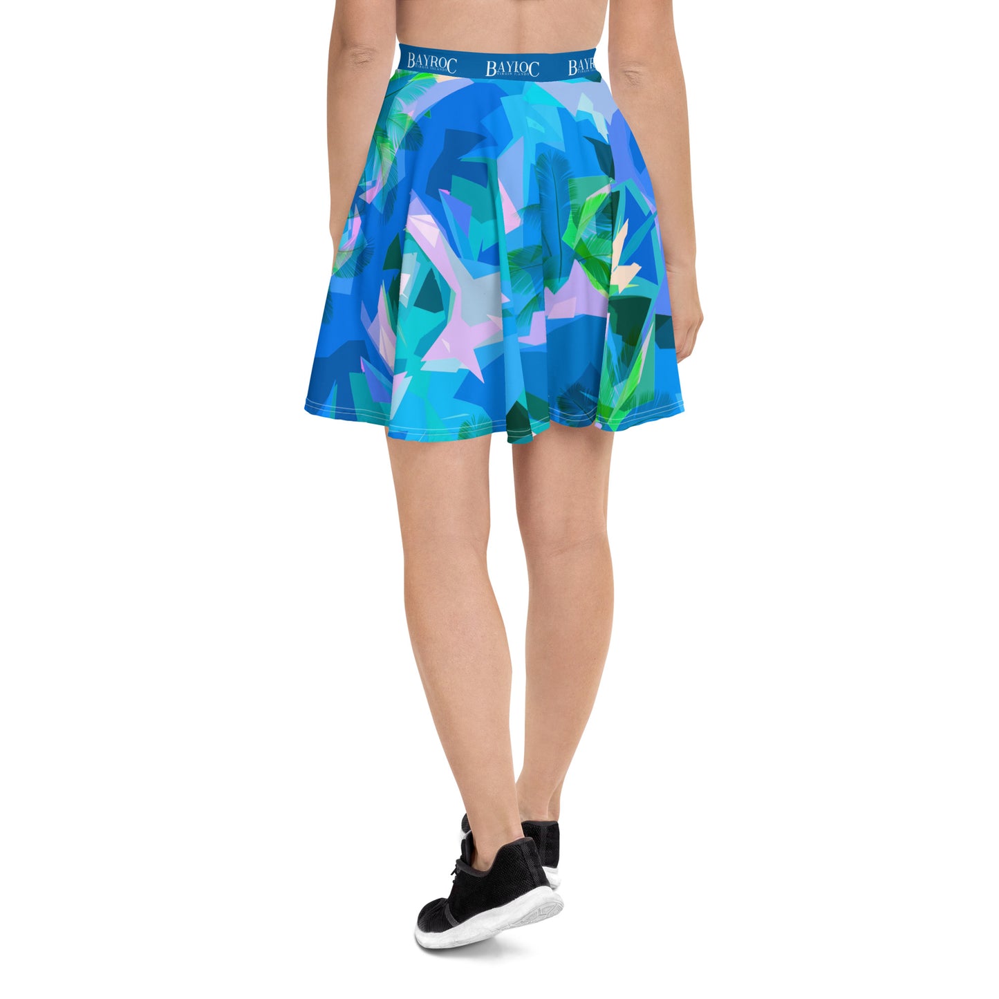 Sea Blue Skater Skirt