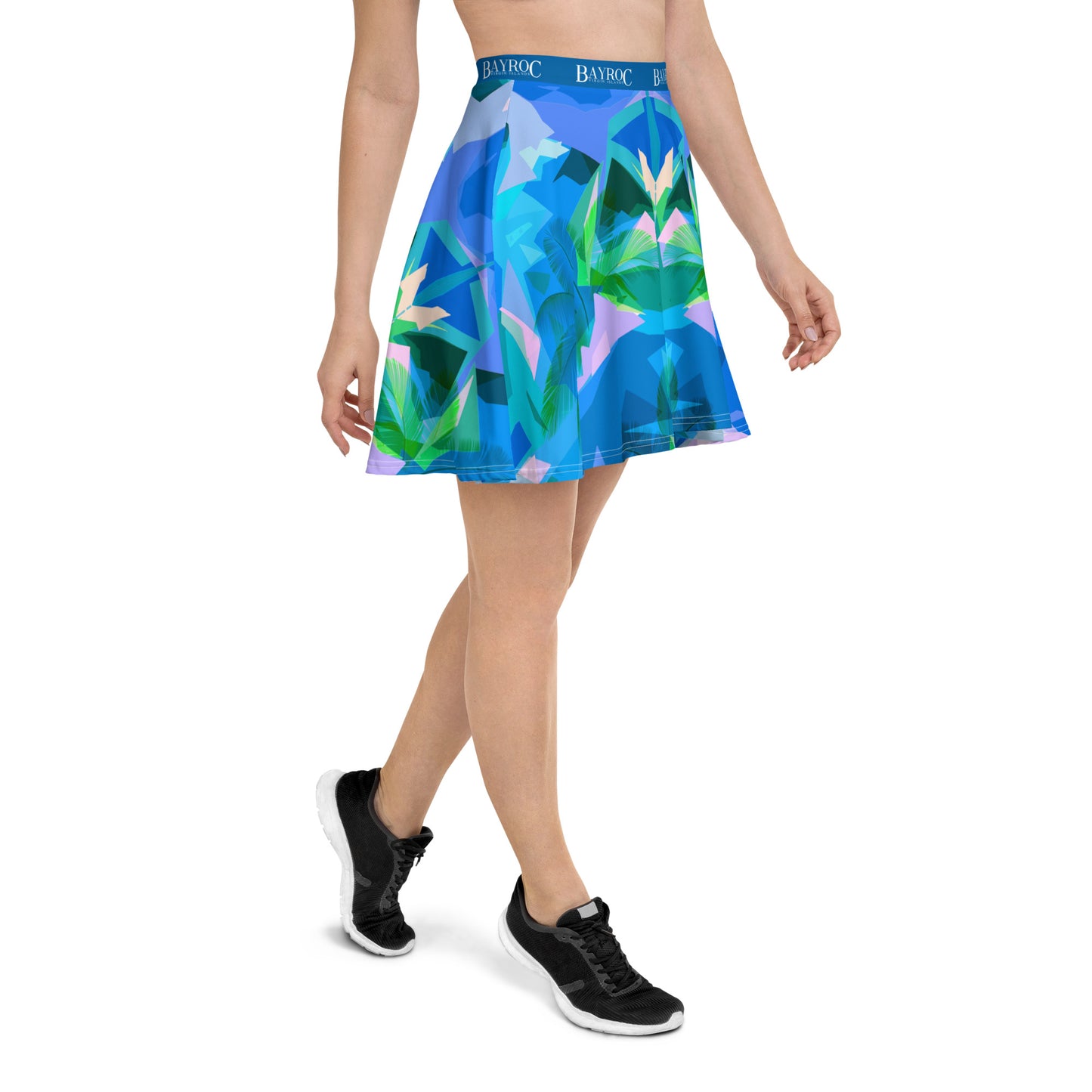 Sea Blue Skater Skirt