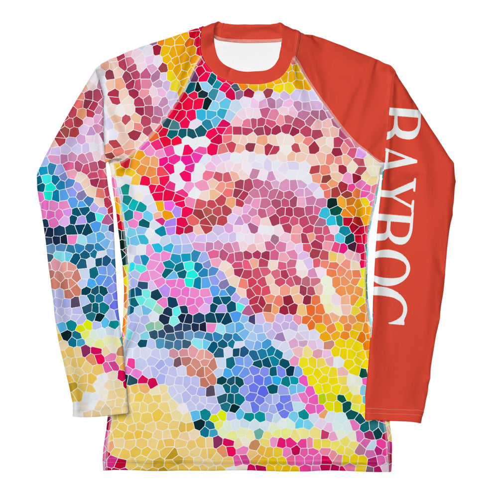 Women's Gaudi Red Rash Guard