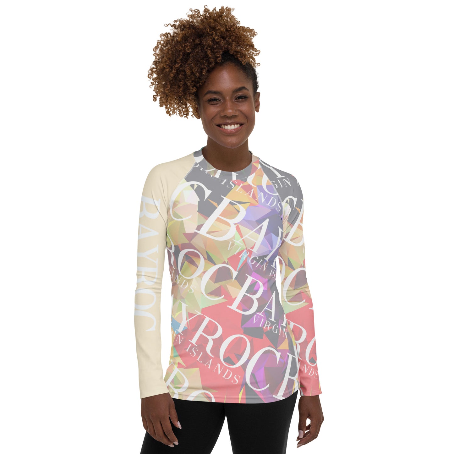 Pastel BR Women's Rash Guard